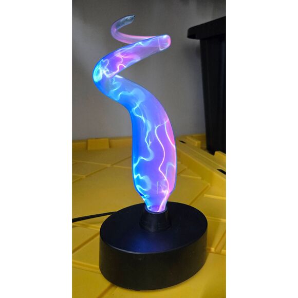 Vintage Lumisource Mini Elecrra Sculptured Y2K Touch Sensitive With Original Box - Picture 8 of 9